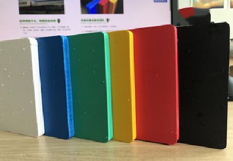 王屋广告招牌字材料的性能。